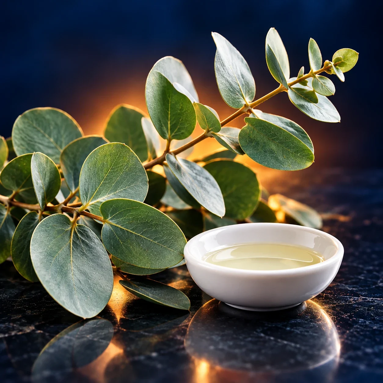 Eucalyptus leaves
